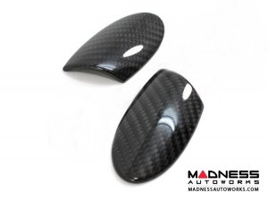 Alfa Romeo 4C Carbon Fiber Exterior Door Handle Trim Set